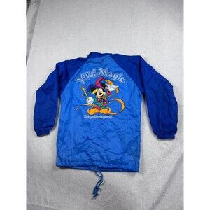 Tokyo Disneyland Women's Jacket Blue Large Viva Magic 15 Years